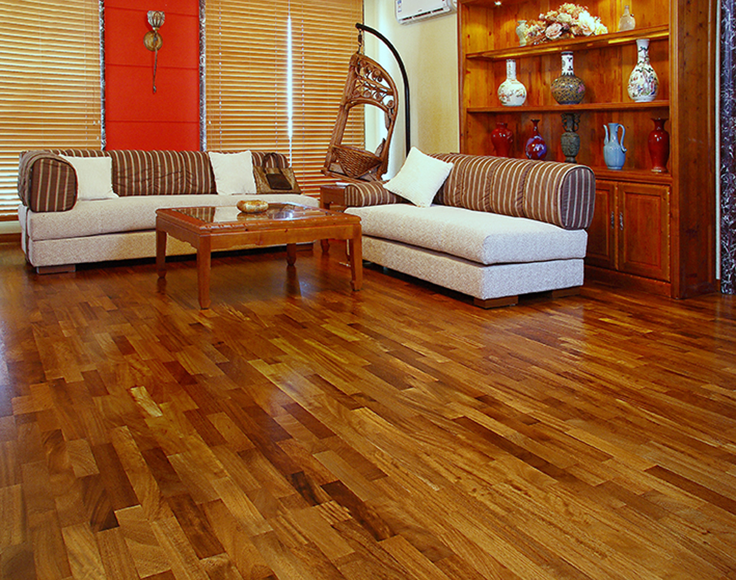 簡約而不簡單，得高北歐進口地板 三拼經(jīng)典系列-三拼伊洛格（黃金木）-3